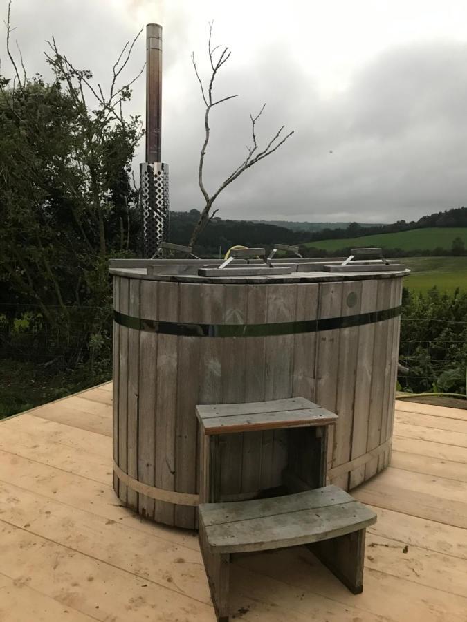 Norwell View Farm Glamping With Hot Tubs Otel Bath Dış mekan fotoğraf