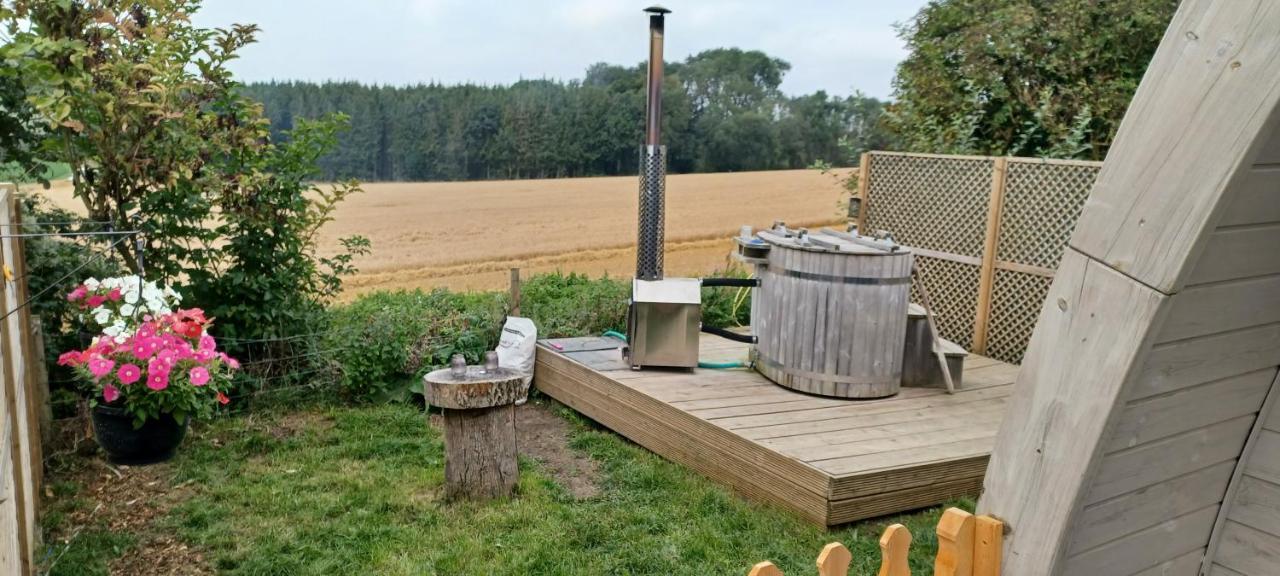Norwell View Farm Glamping With Hot Tubs Otel Bath Dış mekan fotoğraf